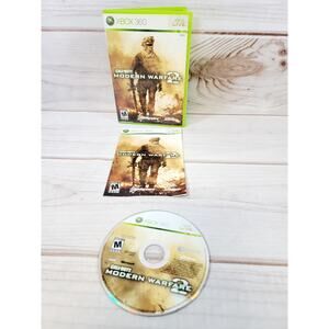 Call of Duty: Modern Warfare 2 (Microsoft Xbox 360) CIB W Manual Tested